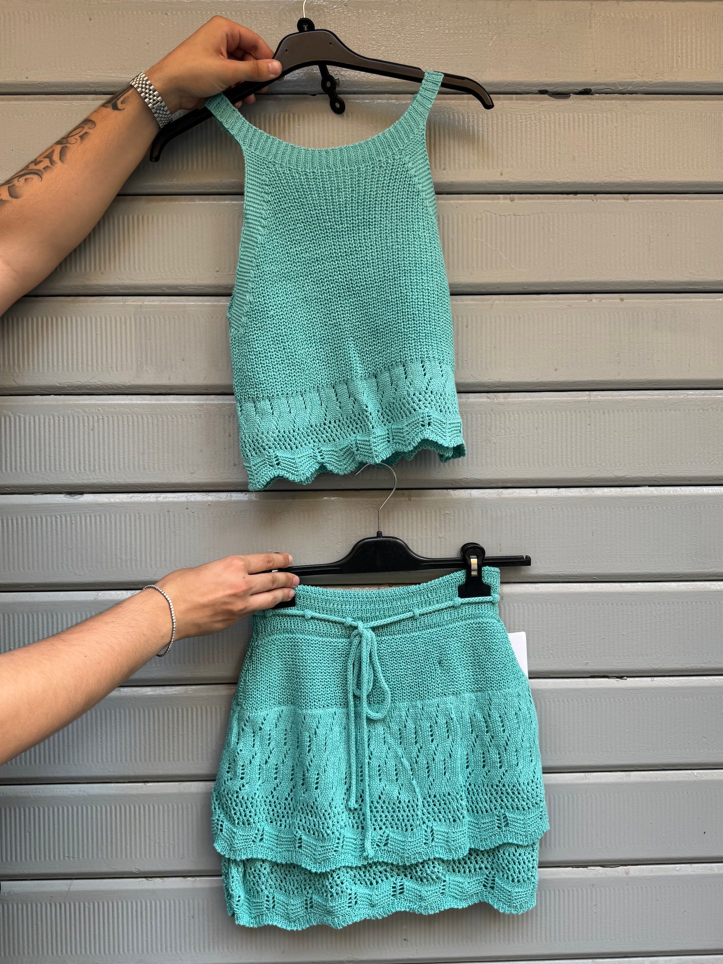 COPRI COSTUME (verde acqua)