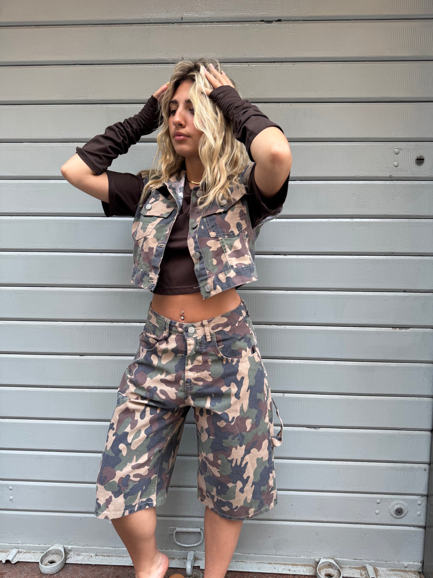 COORDINATO MILITARE (pinocchietto)